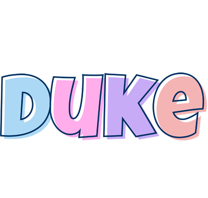 Duke pastel logo