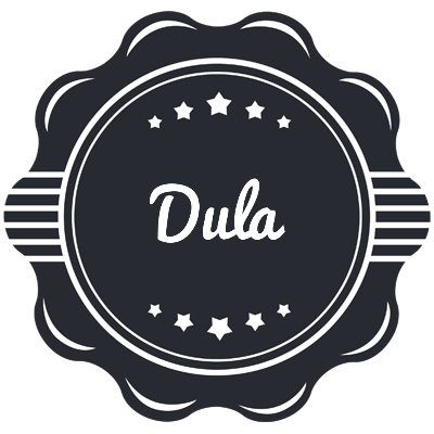Dula badge logo