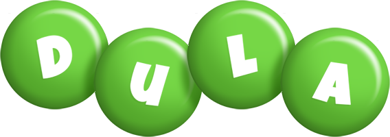 Dula candy-green logo