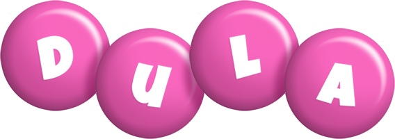 Dula candy-pink logo