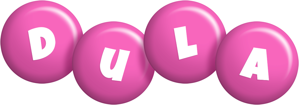 Dula candy-pink logo