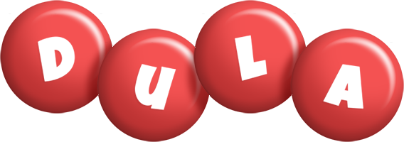 Dula candy-red logo