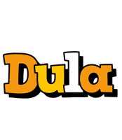 Dula cartoon logo