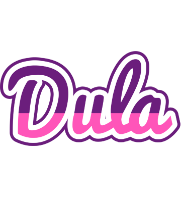 Dula cheerful logo