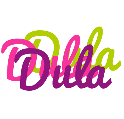 Dula flowers logo