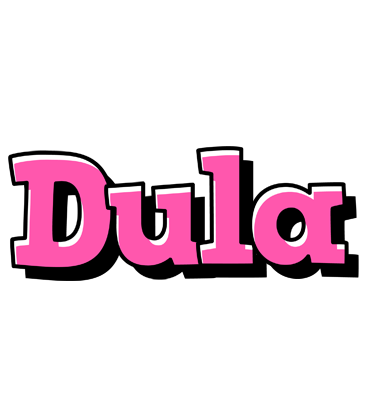 Dula girlish logo