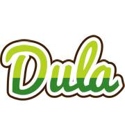 Dula golfing logo