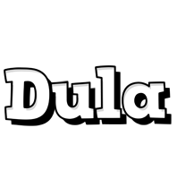 Dula snowing logo