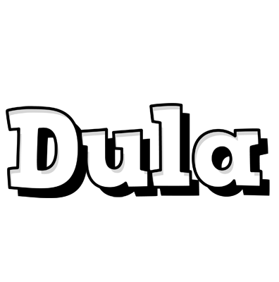 Dula snowing logo