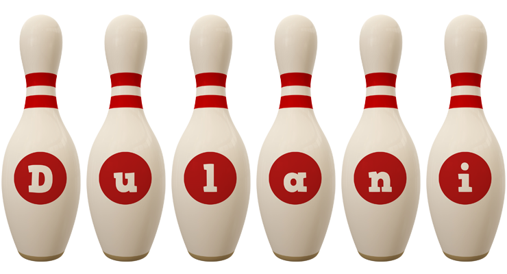 Dulani bowling-pin logo