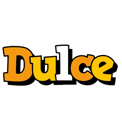 Dulce cartoon logo