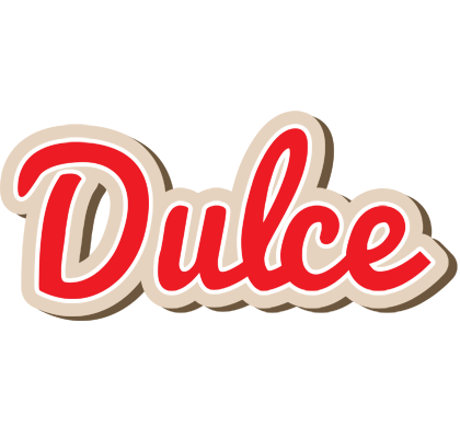 Dulce chocolate logo