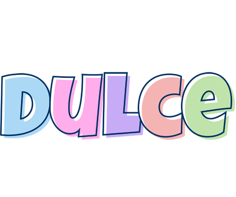 Dulce pastel logo