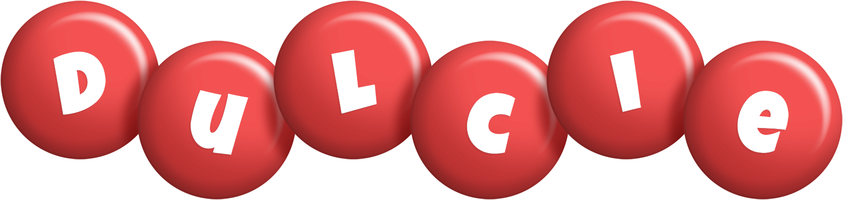 Dulcie candy-red logo