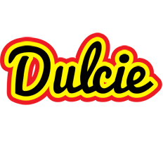 Dulcie flaming logo