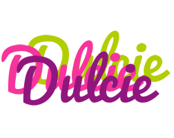 Dulcie flowers logo