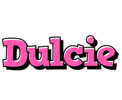 Dulcie girlish logo