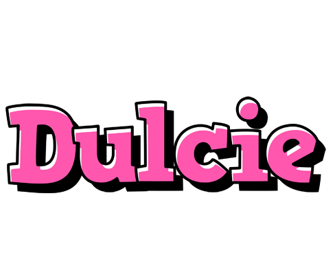 Dulcie girlish logo
