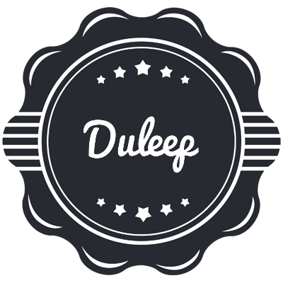 Duleep badge logo