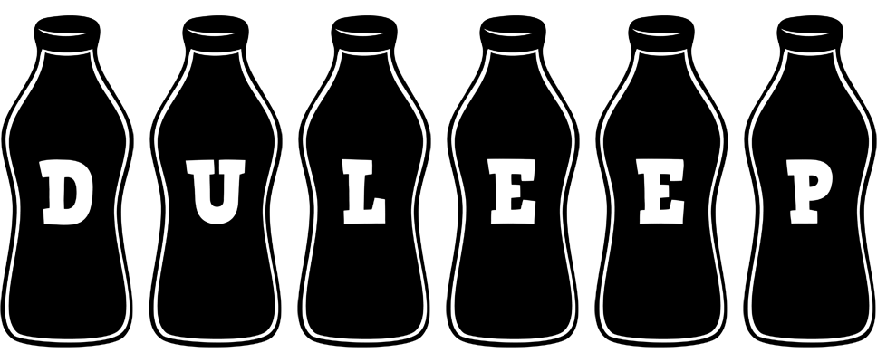 Duleep bottle logo