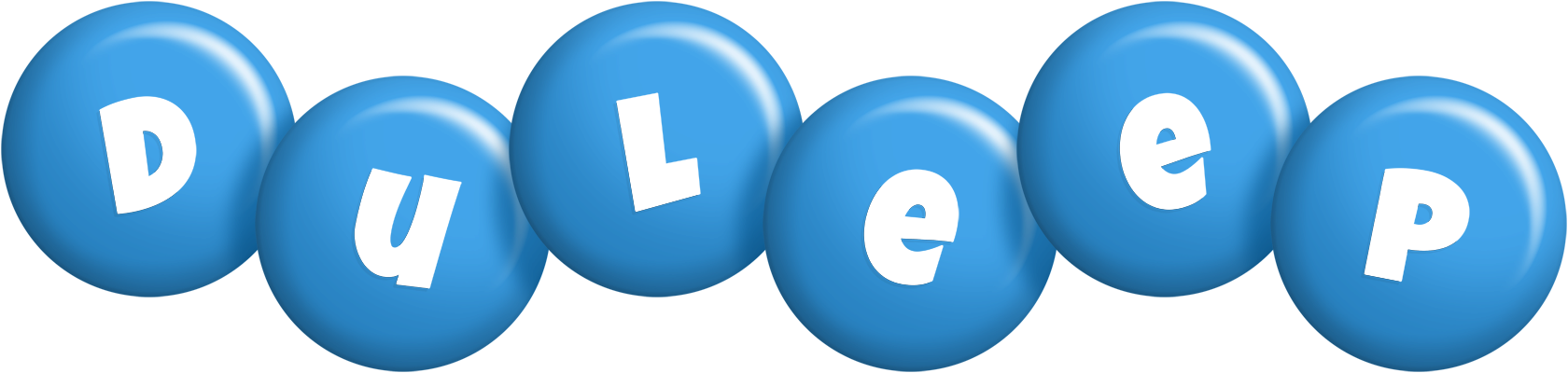 Duleep candy-blue logo