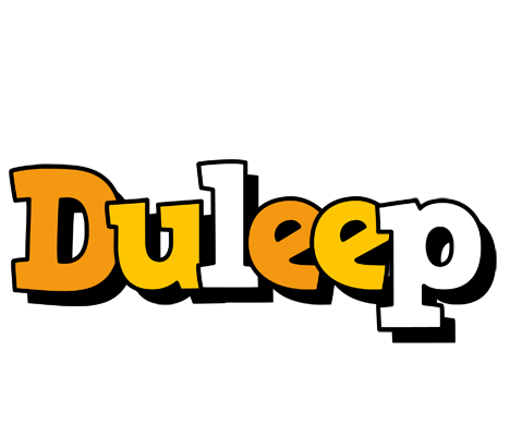 Duleep cartoon logo