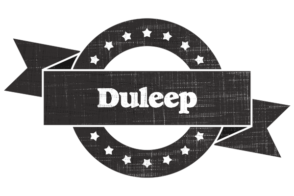 Duleep grunge logo