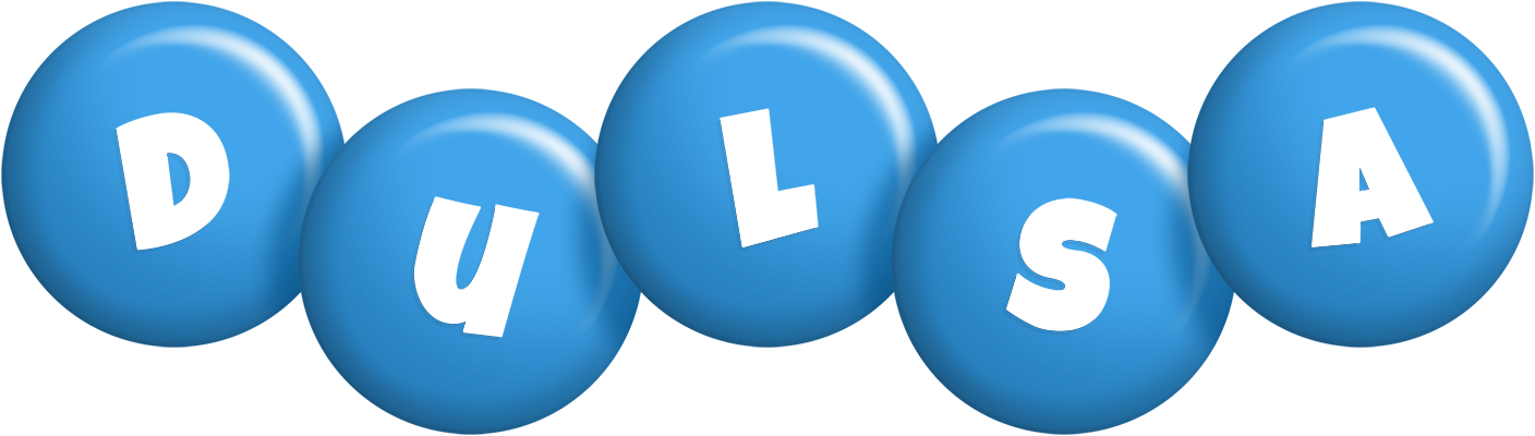 Dulsa candy-blue logo
