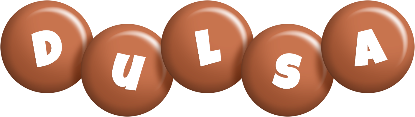 Dulsa candy-brown logo