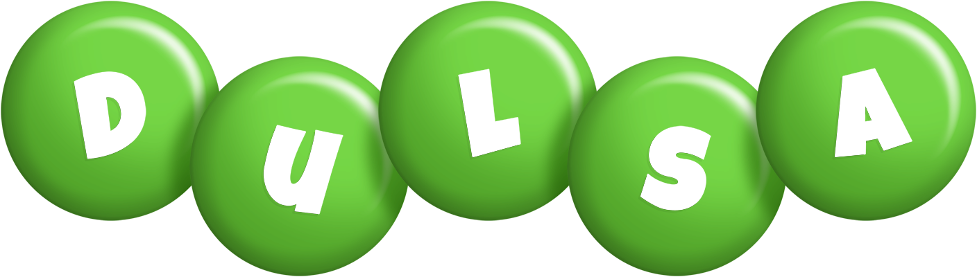 Dulsa candy-green logo