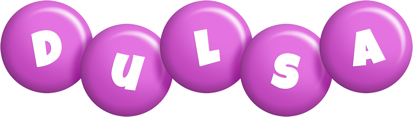 Dulsa candy-purple logo