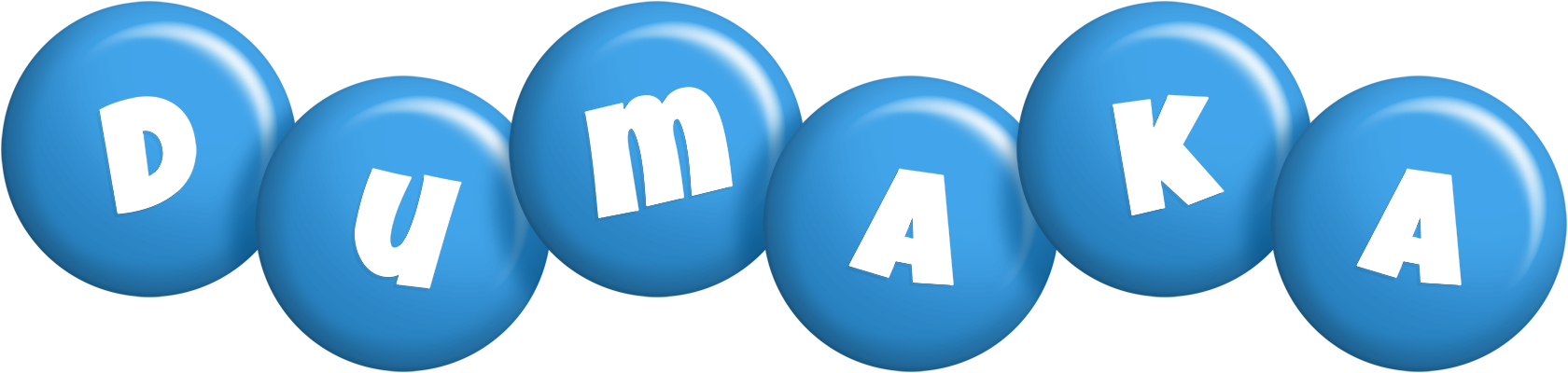 Dumaka candy-blue logo