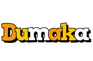 Dumaka cartoon logo