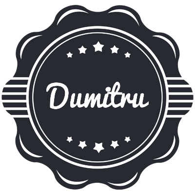 Dumitru badge logo