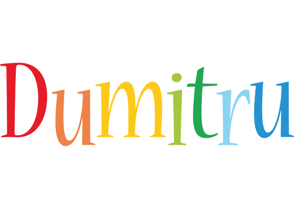 Dumitru birthday logo
