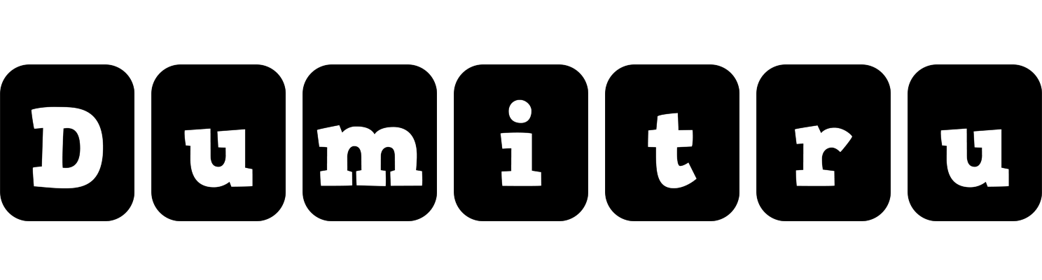 Dumitru box logo