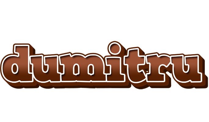 Dumitru brownie logo