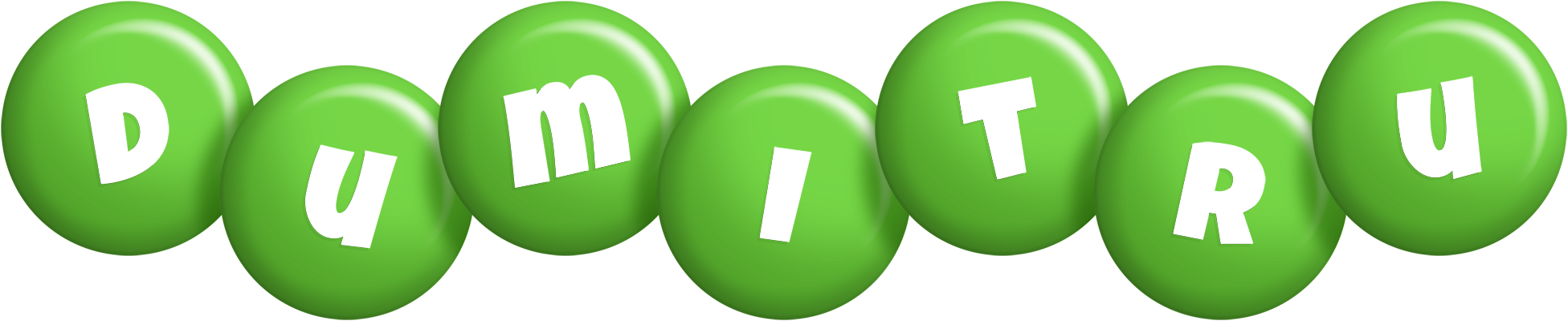 Dumitru candy-green logo