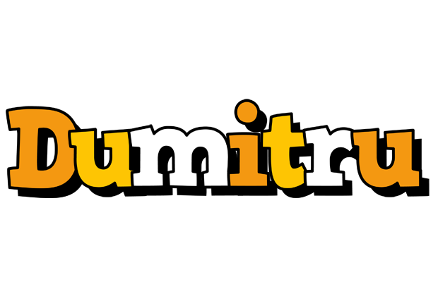 Dumitru cartoon logo
