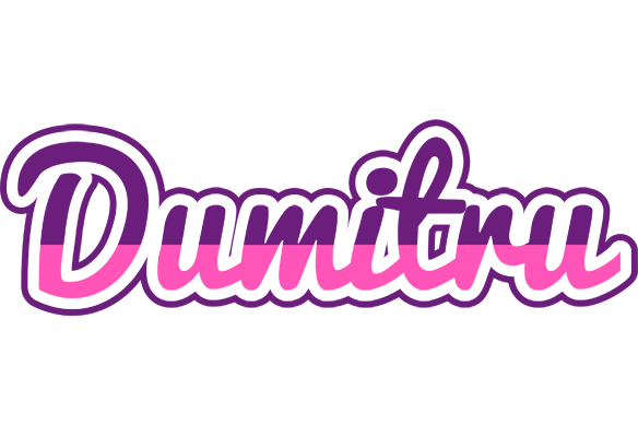 Dumitru cheerful logo
