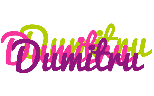 Dumitru flowers logo