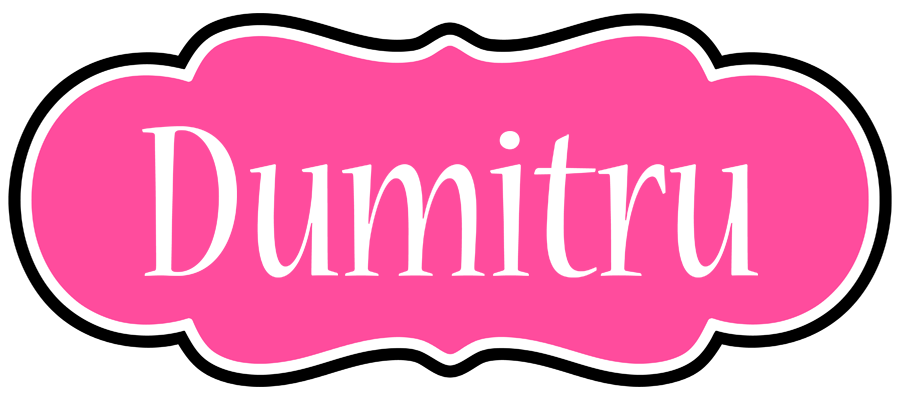 Dumitru invitation logo