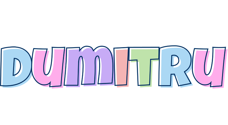 Dumitru pastel logo