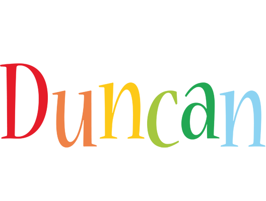 Duncan birthday logo