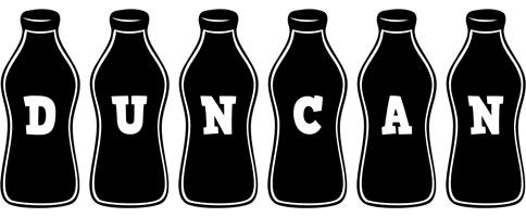 Duncan bottle logo