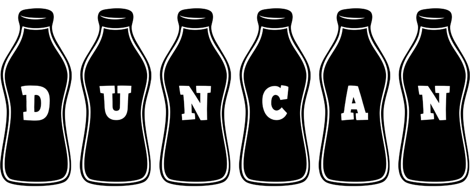 Duncan bottle logo