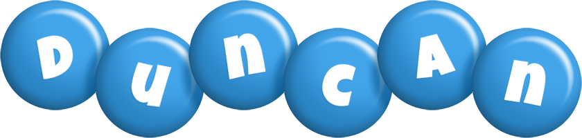 Duncan candy-blue logo