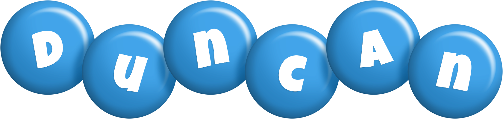 Duncan candy-blue logo