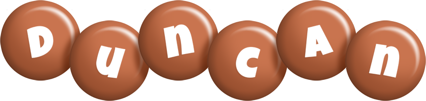 Duncan candy-brown logo