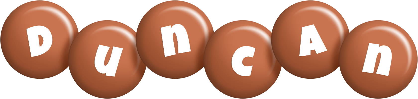 Duncan candy-brown logo